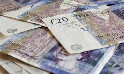 Multiple £20 notes
