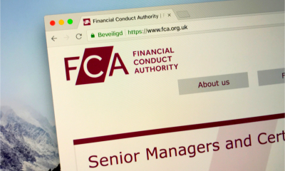 Website of The Financial Conduct Authority or FCA, a financial regulatory body in the United Kingdom.